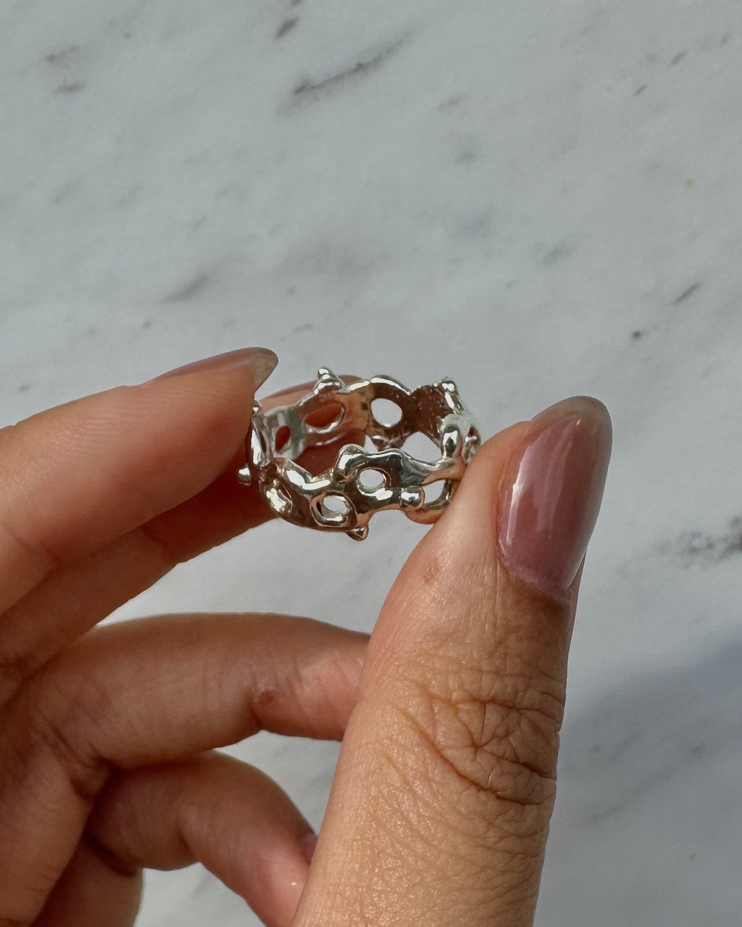 Bubbles & Foam Ring - Made to Order