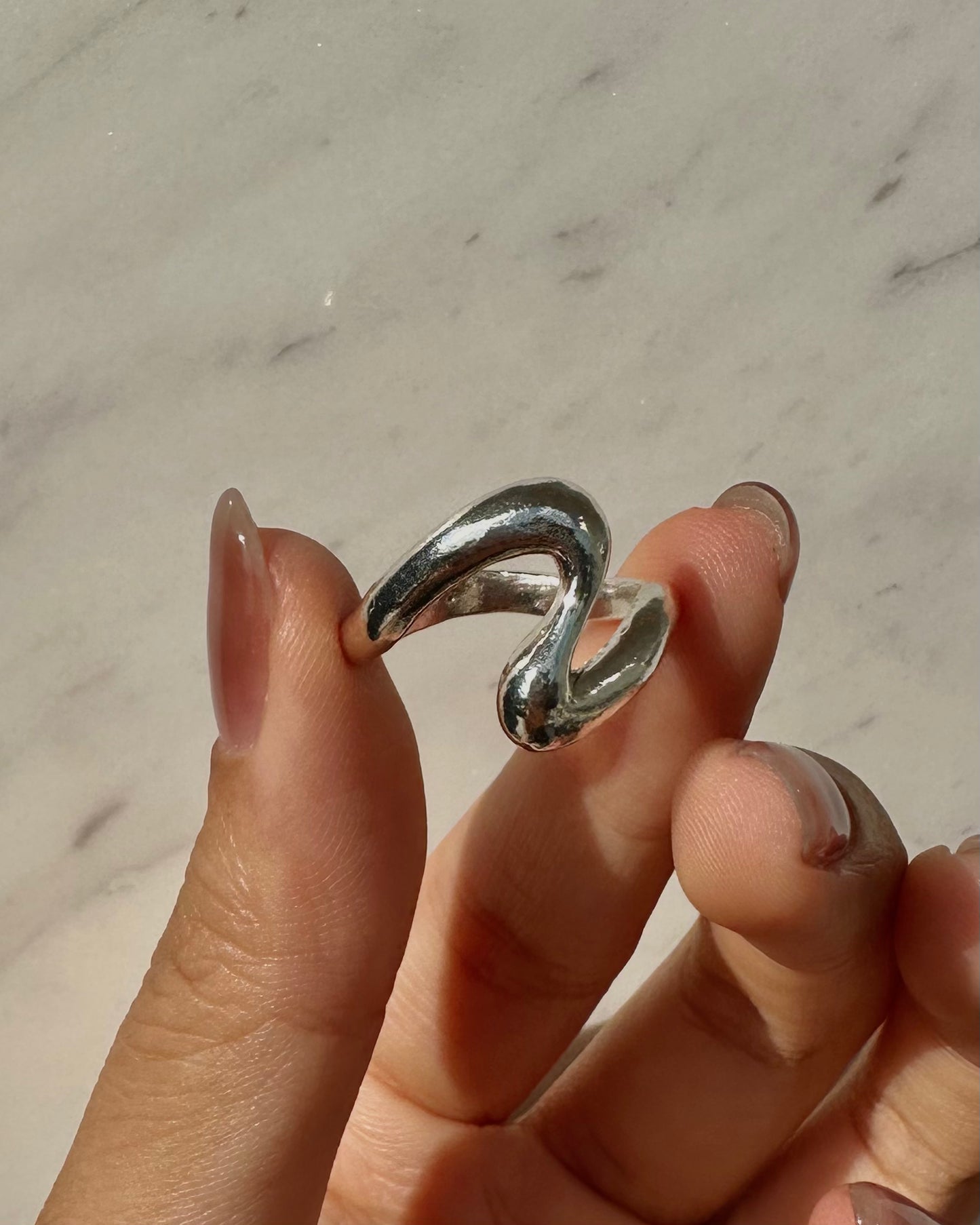 Banzai Wave Ring - Size 6.5