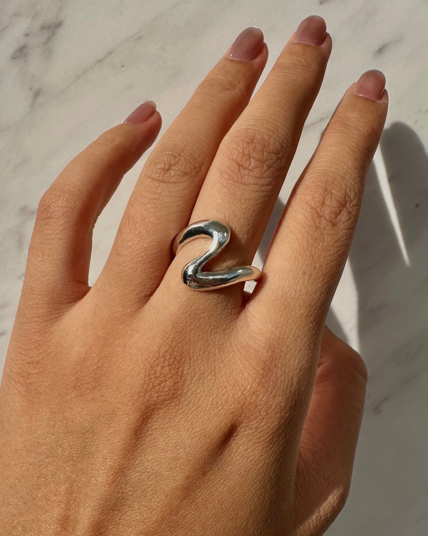 Banzai Wave Ring - Size 6.5