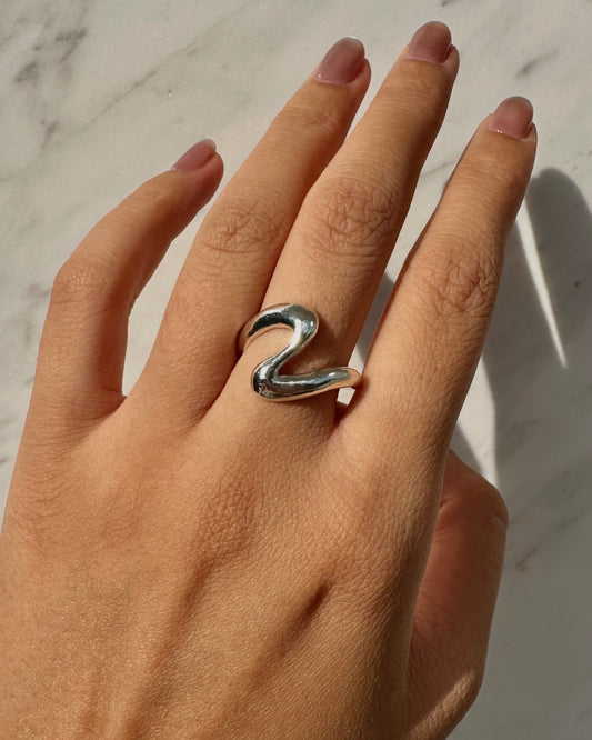 Banzai Wave Ring - Made to Order