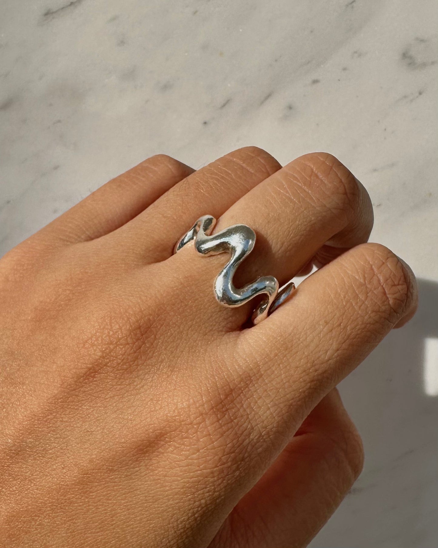 Wavy Baby! Ring - Size 6.5