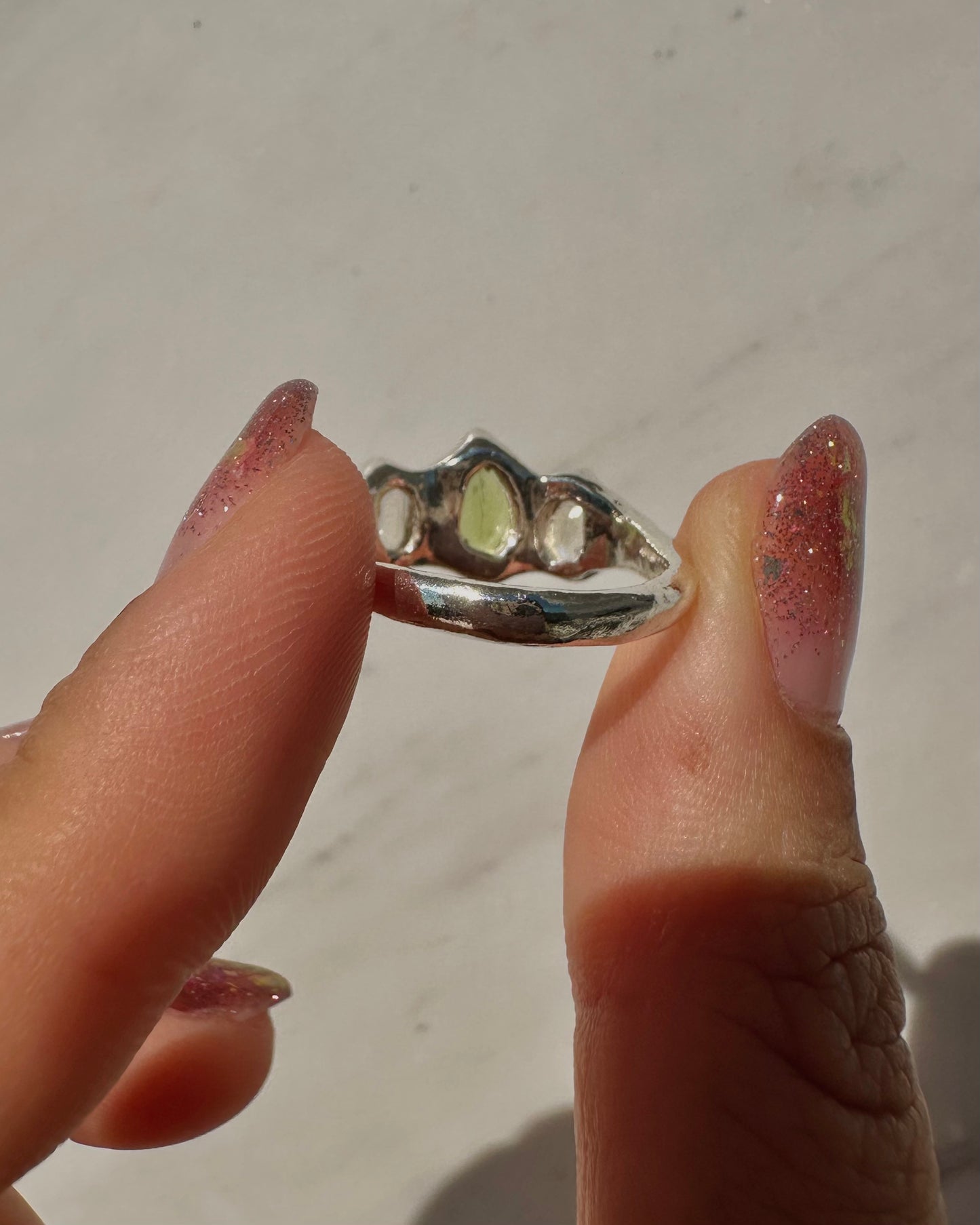 Peridot Dream Ring - Size 6