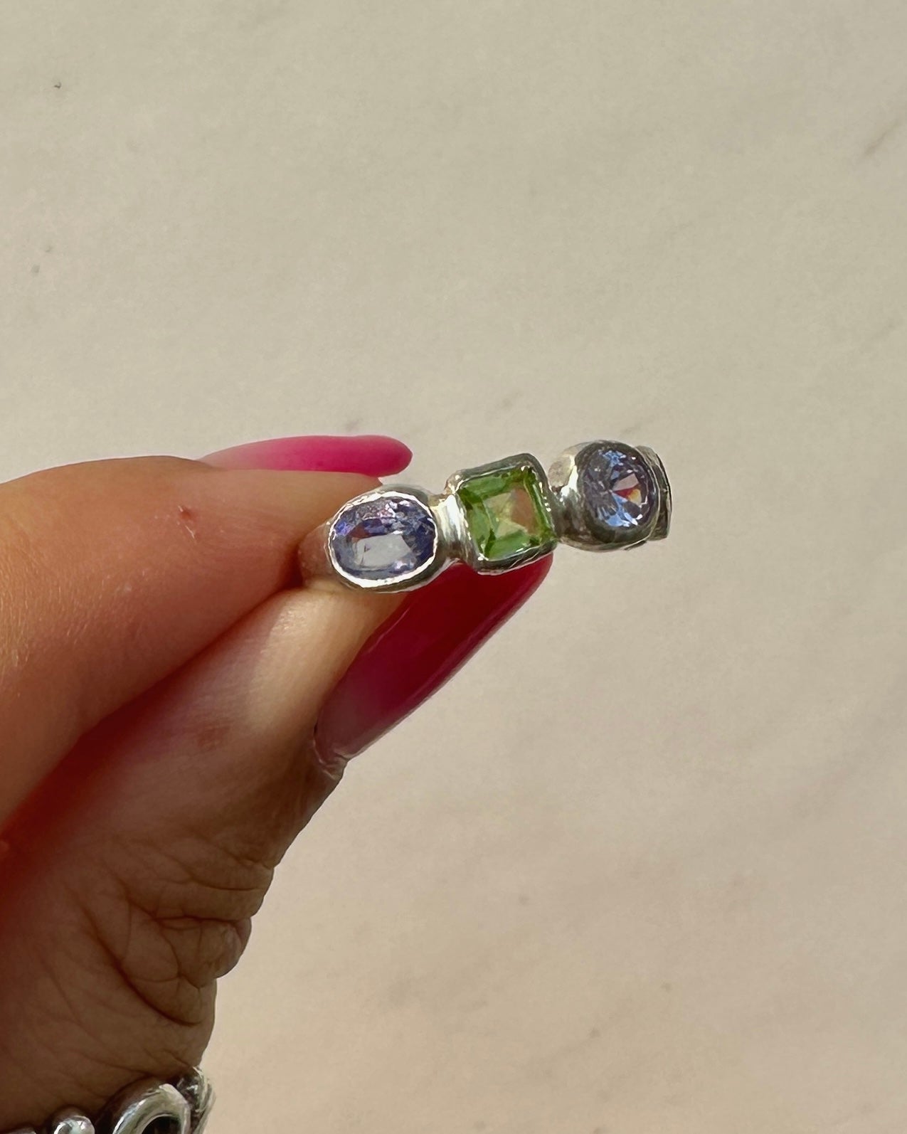 Mix Gemstone Band - Size 6