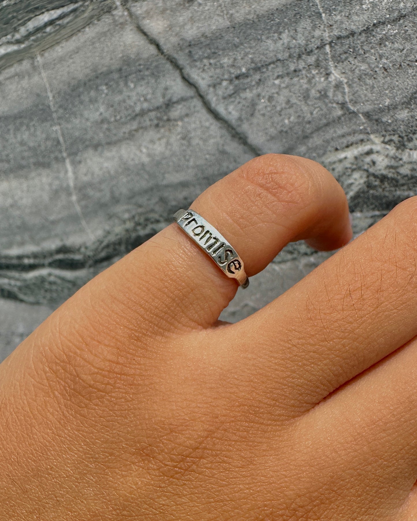 Petite Crest Ring - Made to Order