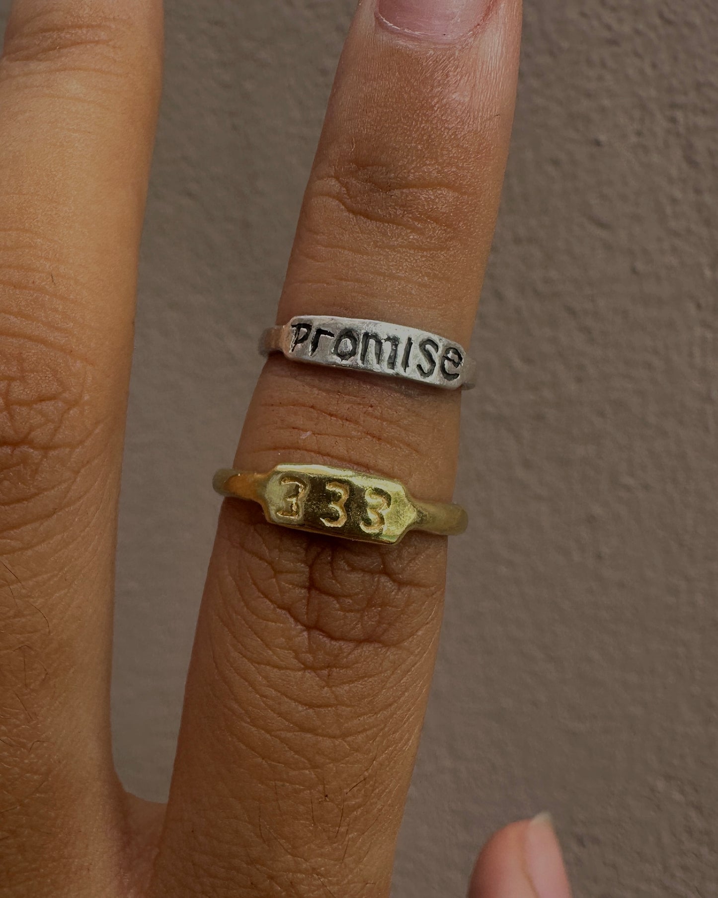 Petite Crest Ring - Made to Order